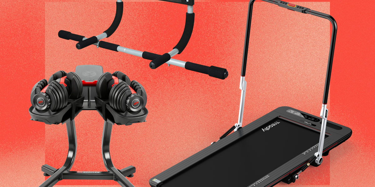 small-space-home-gym-equipment-2023:-the-22-best-space-saving-treadmills,-bikes,-weights,-and-more